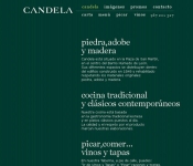 Diseño y programación web - Restaurante Candela