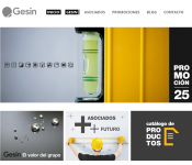 Programación web del Site de Gesin