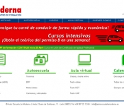 Diseño y programación del sitio web de Autoescuela La Moderna