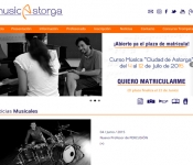 Web y Aplicación para Escuela Música Astorga