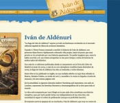 Iván de Aldénuri, minisite