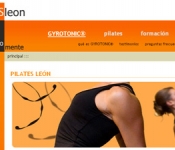 Pilates Leon. Reforma sitio web con gestor de contenidos