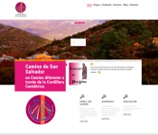 Diseño Web Turismo: Camino de San Salvador