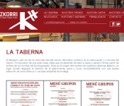 Diseño y programación web para Aizkorri